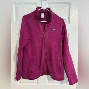 Patagonia - Women’s Large Better Sweater Jacket - Purple - Full Zip